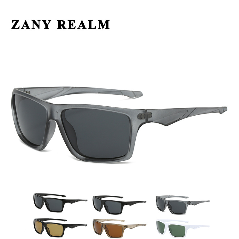 Nuevo alto grado UV protección deportes gafas de sol polarizadas piloto doble haz simple gafas de sol fabricante en stock