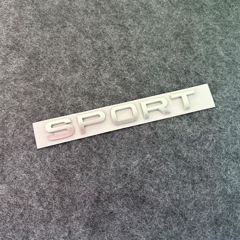 Suitable for Land Rover Sport car emblem, including the lettering, the "Queen's Signature" emblem, the Genesis emblem, the tail emblem, and the HSE and EVOQUE models, for modification purposes