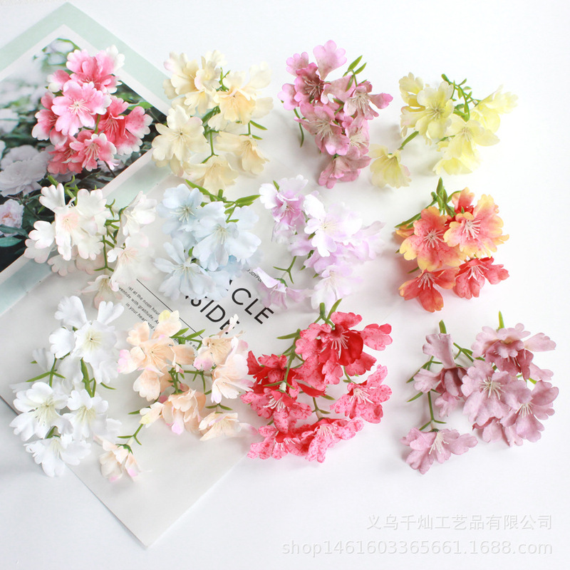 3-Pronged Small Flower Artificial Flower Decoration Accessories DIY Home Decoration Artificial Flower Amazon Flower Box Hairpin Flower with Artificial Flower 3-Pronged Small Flower Artificial Flower Decoration Accessories DIY Home Decoration Artificial Flower Amazon Flower Box Hairpin Flower with Artificial Flower