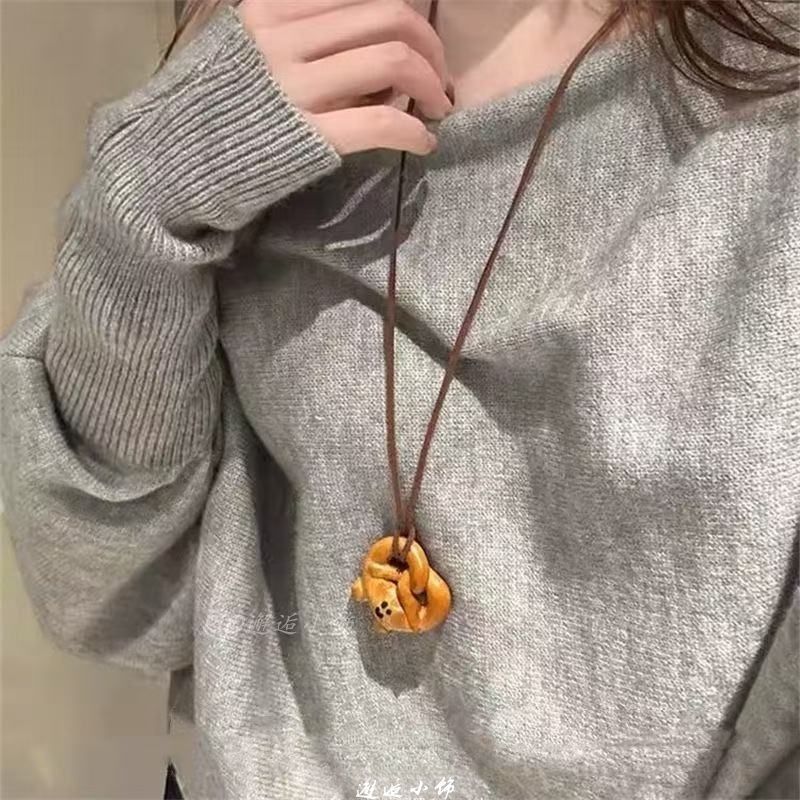 韩版自制!原创韩版ins海洋派大星长款项链小众复古百搭项链颈饰|undefined
