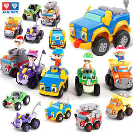奥迪双钻儿童玩具车小男孩子3到6岁玩具小汽车消防车宝宝益智玩具