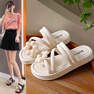 Roman Sandals Women's New Summer Versatile Women's Flat Non-Slip French Outerwear Student Fashion Sandals Wholesale