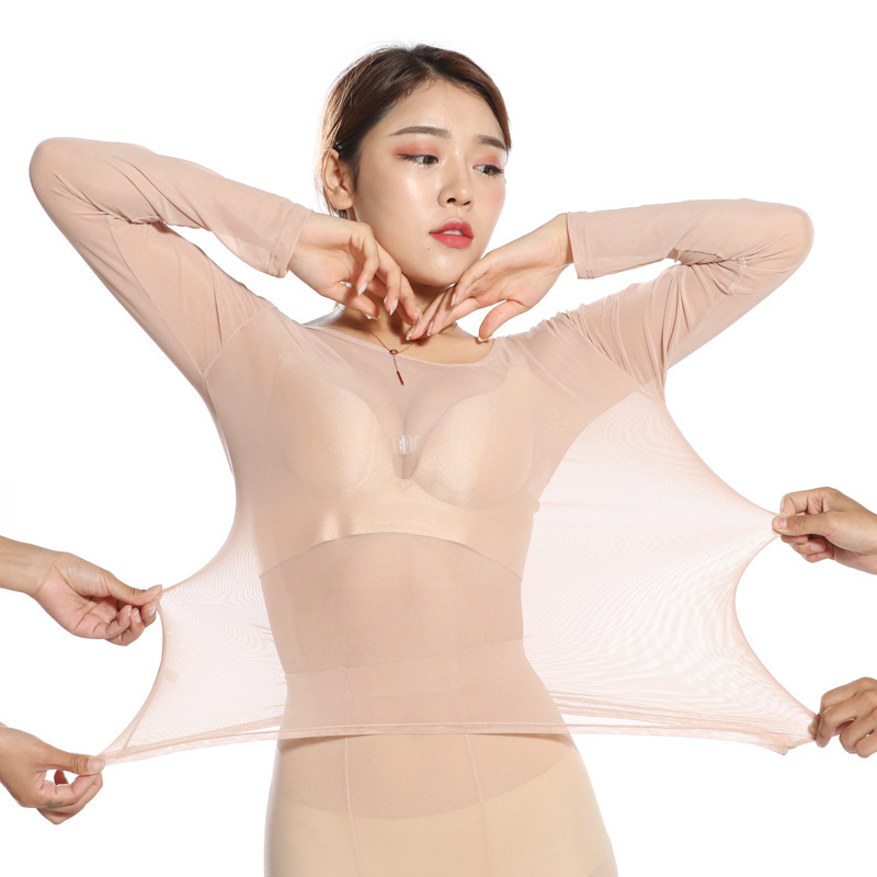 Summer ultra thin base body-friendly invisible corrective bodysuit
