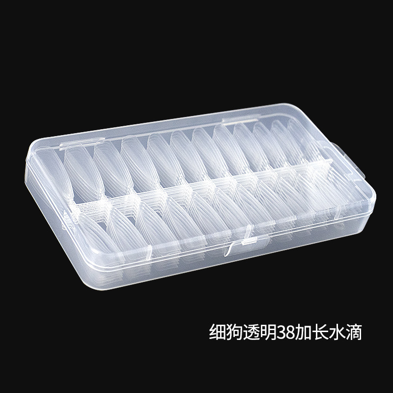 Thin Dog Transparente 38 Gotas de Agua Largas Caja de 240 Comprimidos