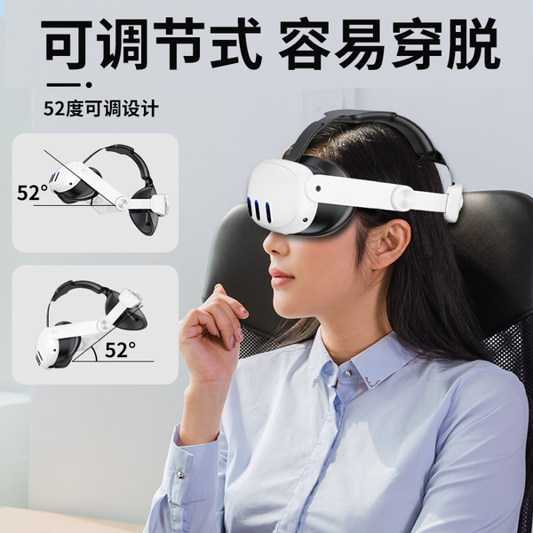 New Meta Quest 3S head wearing ergonomic comfort Oculus quest…