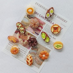 法式鹼水麵包法棍冰箱貼磁力貼仿真迷你食玩磁吸貼備忘貼留言板貼