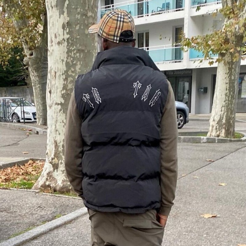2025 Uk Drill Trapstar Vest Quality Embroidered Jacket t Badge Gilet Cotton Jacket