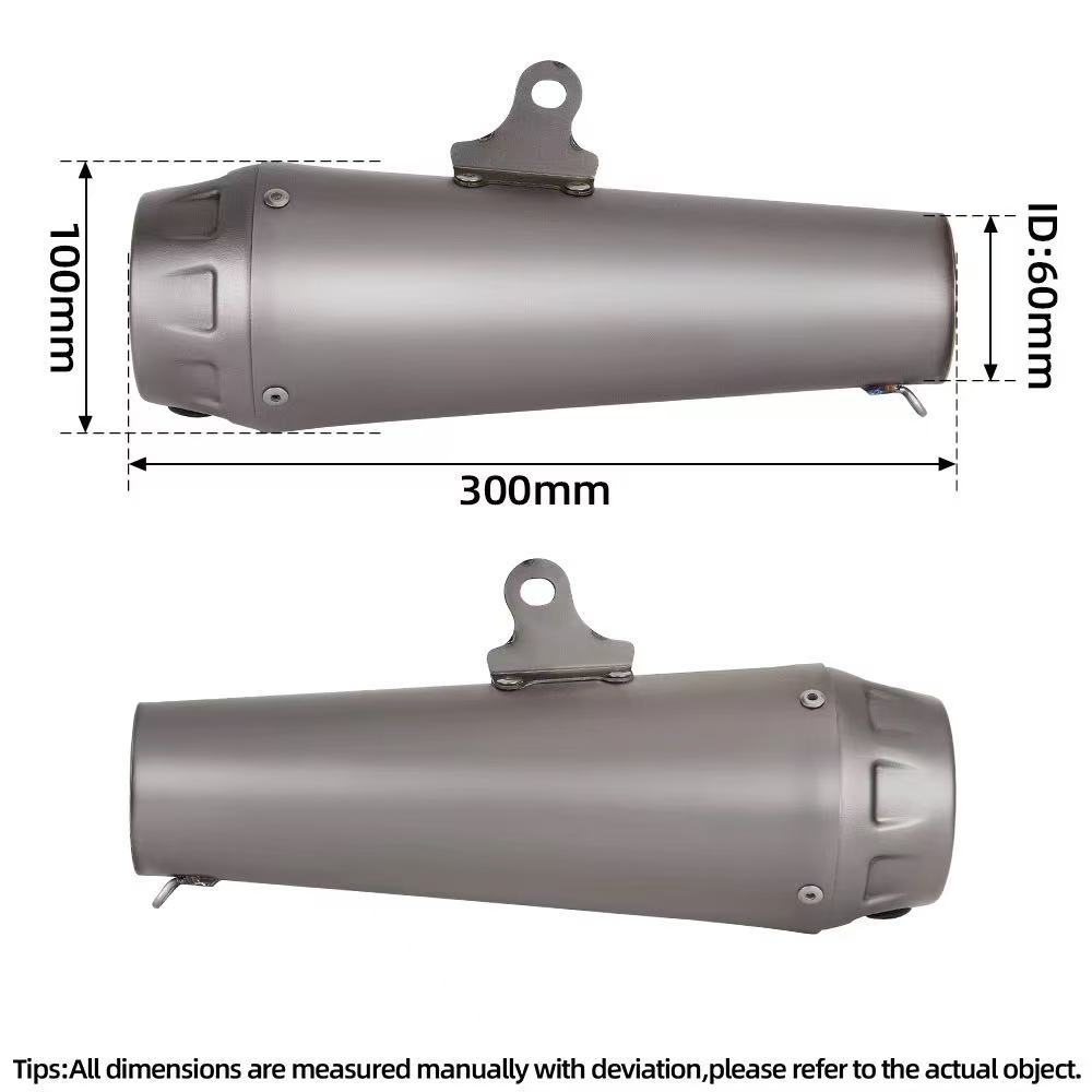 Motorcycle accessories modified exhaust pipe ARROW domestic Arrow brand titanium alloy exhaust back-pressure exhaust universal tail section