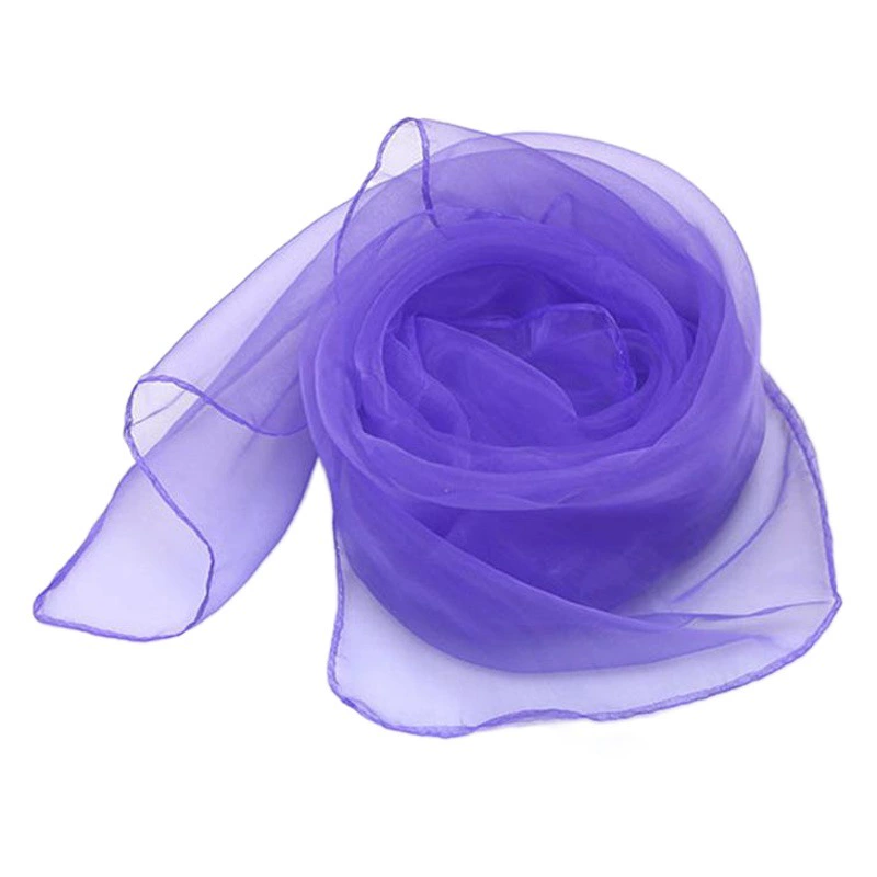 Новый цвет конфеты маленький шарф производительности танец практический шарф оптовой