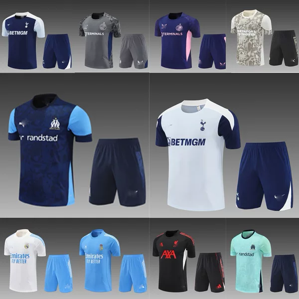 2526 New Model Man L Marseille Lwp Man C Arsenal Tottenham Naples Football Jerseys