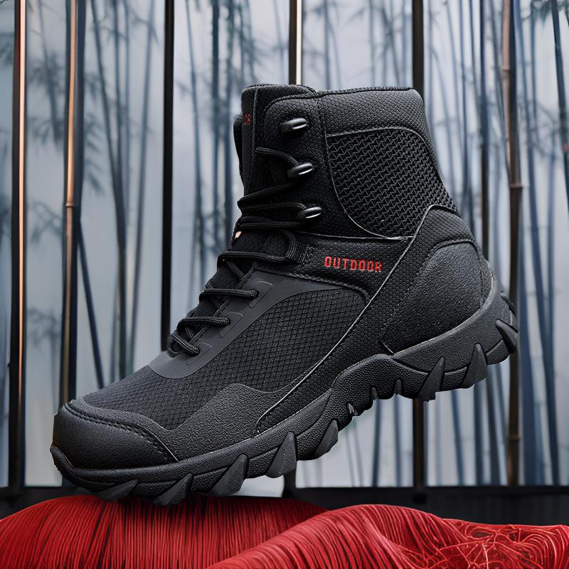 Botas de combate de talla grande transfronterizas para hombre Botas del desierto Botas de vuelo para hombre Botas tácticas de Amazon Botas de talla grande para hombre