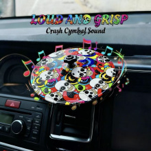 Car Cymbal Air Vent Mini Drum Crash Cym��܇�dƬ������d�҃�