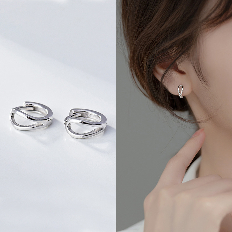 D0070小耳扣-银色