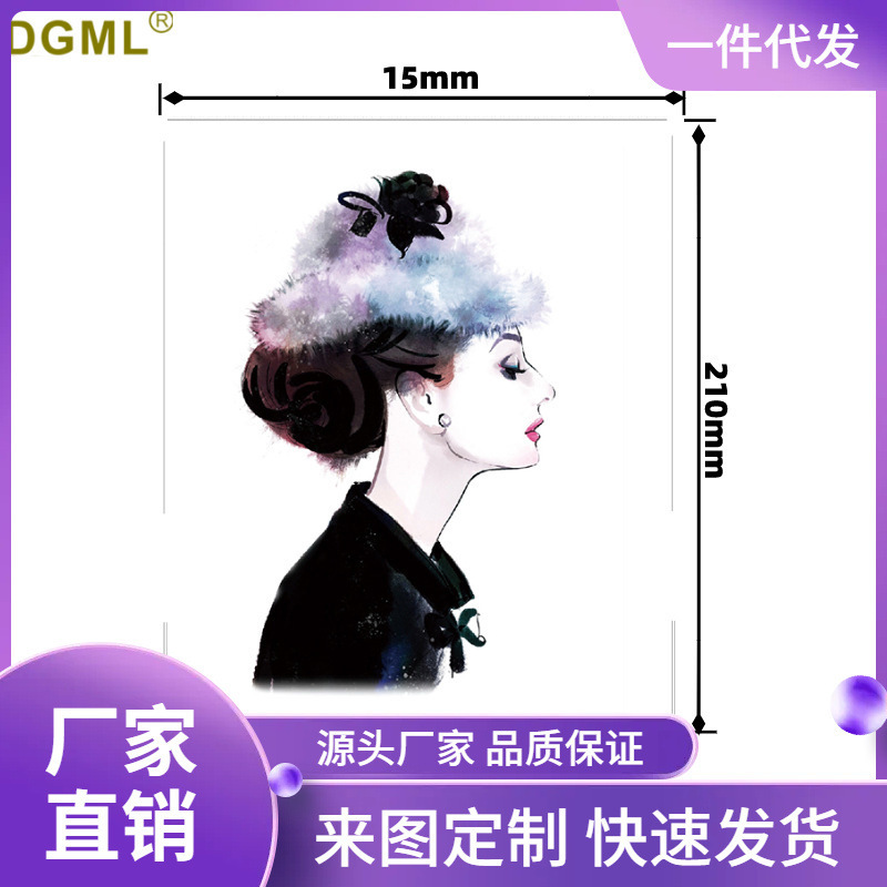 Owl Wolf Head Tattoo Sticker Letter Luminous Water Transfer Tattoo Big Figure Sketch Flower Collarbone Thigh Scar Cover Sticker