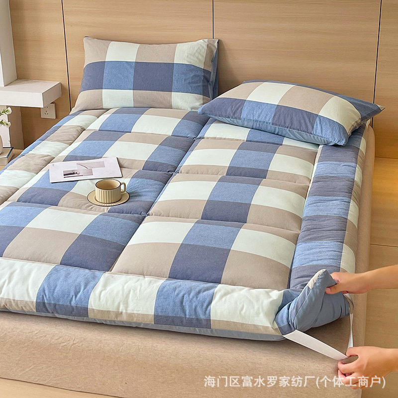 Mercury Home Textiles Class a Thickened Mattress Pad for Rental Housing, Home Use, Soft Mattress Pad for Student Dormitory, Single Mattress Pad Mercury Home Textiles Class a Thickened Mattress Pad for Rental Housing, Home Use, Soft Mattress Pad for Student Dormitory, Single Mattress Pad