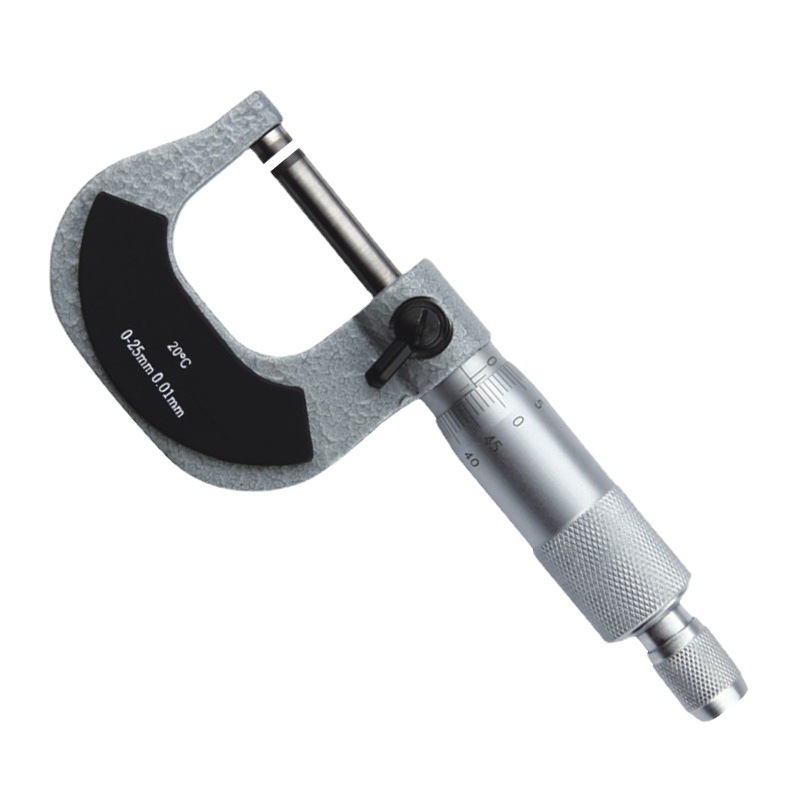 经销批发 桂林广陆精密量具 机械外径千分尺0-25mm 千分尺现货