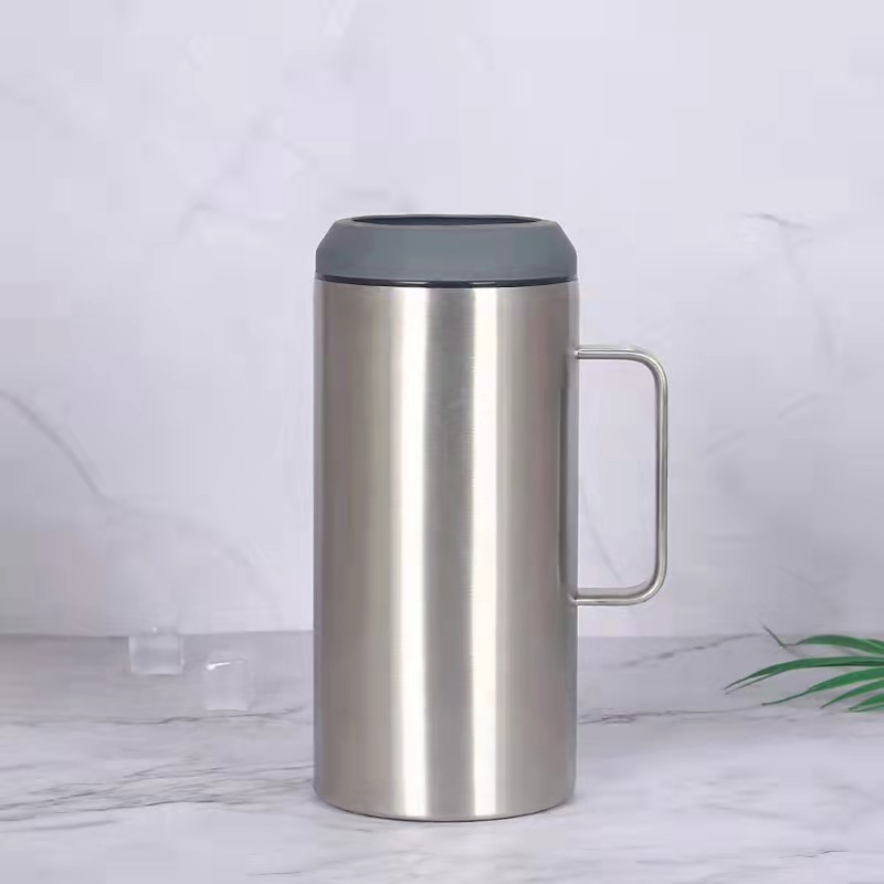 40oz refrigerante casera taza de aislamiento de acero inoxidable botella de cerveza de vino tinto estilo americano cubículo de hielo
