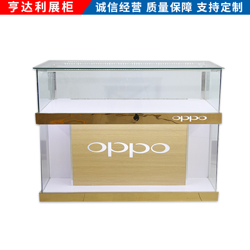 加工定制手机配件展示柜柜台烤漆专卖店玻璃商场展柜收纳货柜储物