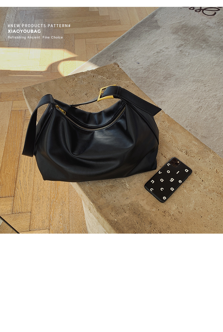  Soft Collapse Izjemno preprost Wind na eno ramo Big Small You Home Vsestranska moda za delo in delo Novo veliko_voghion.com