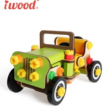 木玩世家儿童积木拼装玩具智3-6周岁男孩子7-8消防9-10飞机模型