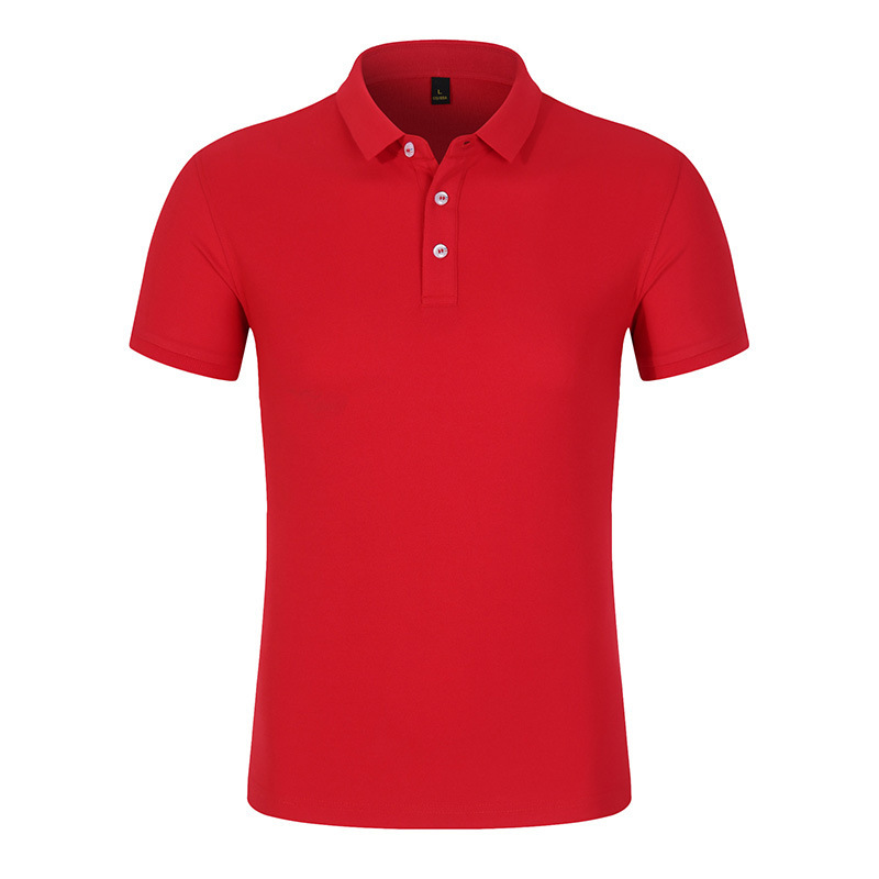 Zhuo Fandi 200G Men's trendy lapel Polo40S fashion casual T-shirt slimming short sleeve men's