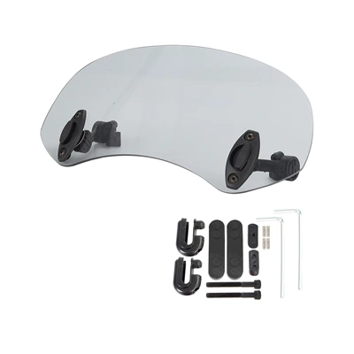 Motorcycle front windshield Hot-Selling Motorcycle Modifications - small-windshield-purple-gray