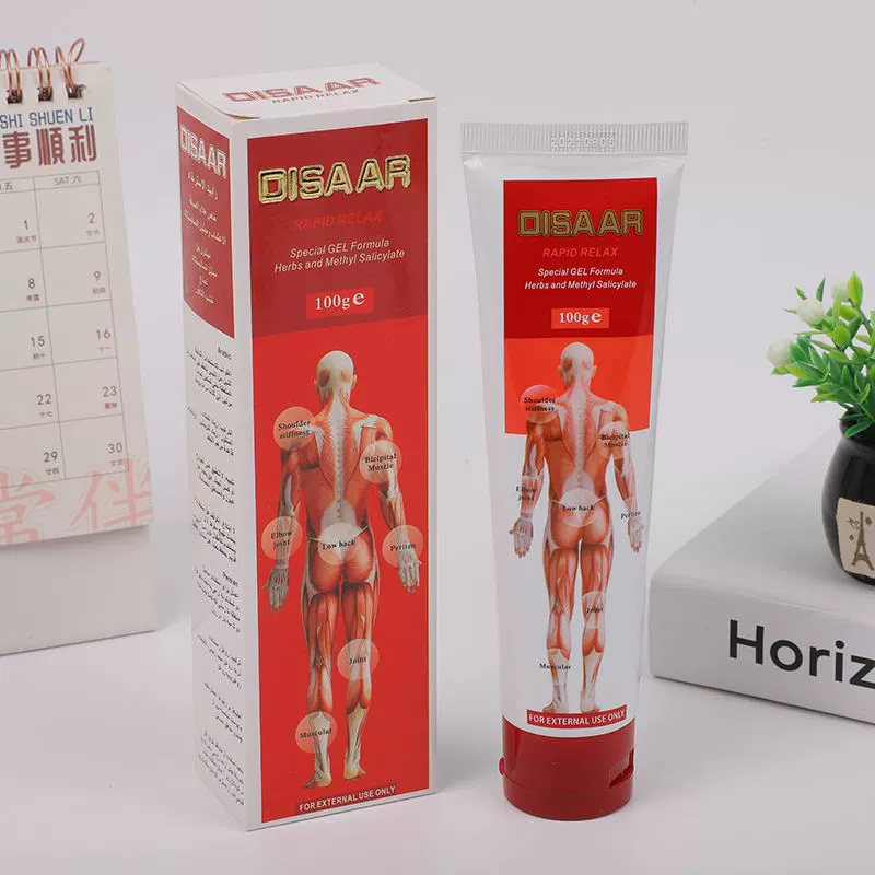 Горячая внешняя торговля DISSAR 100 г массаж мышц Фитнес крем красный зеленый