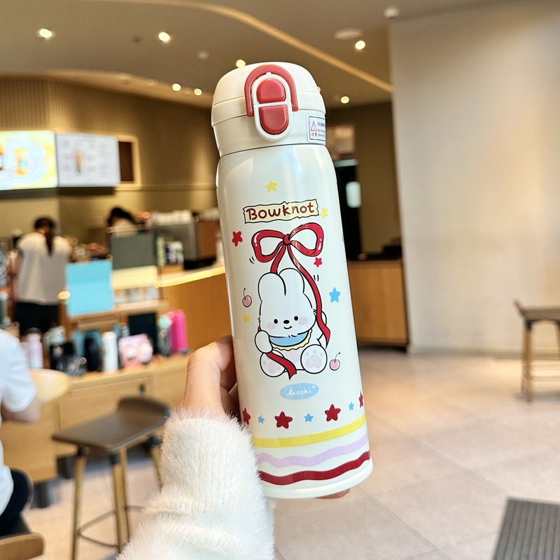 蜡笔小新迷你保温杯2025新款高颜值女小水杯儿童可爱小巧杯子便携|undefined