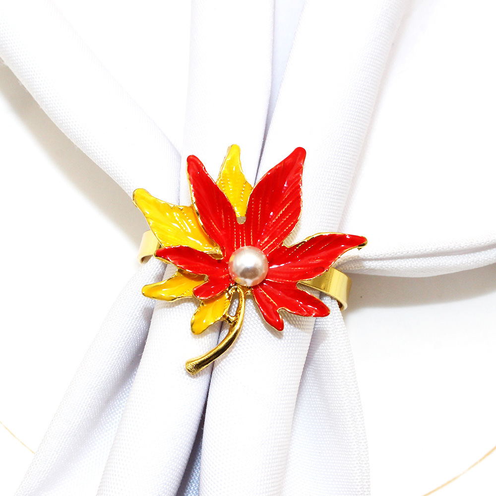 2 색 메이플 리프