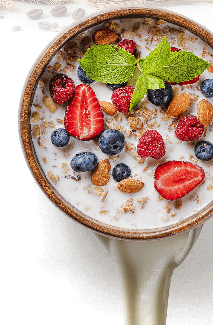Supermodel Bowl Oatmeal Flaxseed Cocoa Powder Meal Replacement Drink Mix 245g Instant Brew No Added Sucrose overview