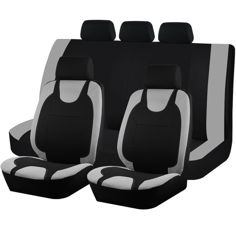 Universal Car Seat Cover PU Embroidered Car Seat Cushion Cover for All Seasons TEMU Hot-Selling Factory Direct Shipment