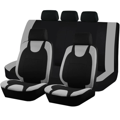 Universal Car Seat Cover PU Embroidered Car Seat Cushion Cover for All Seasons TEMU Hot-Selling Factory Direct Shipment (Universal seat cover)
