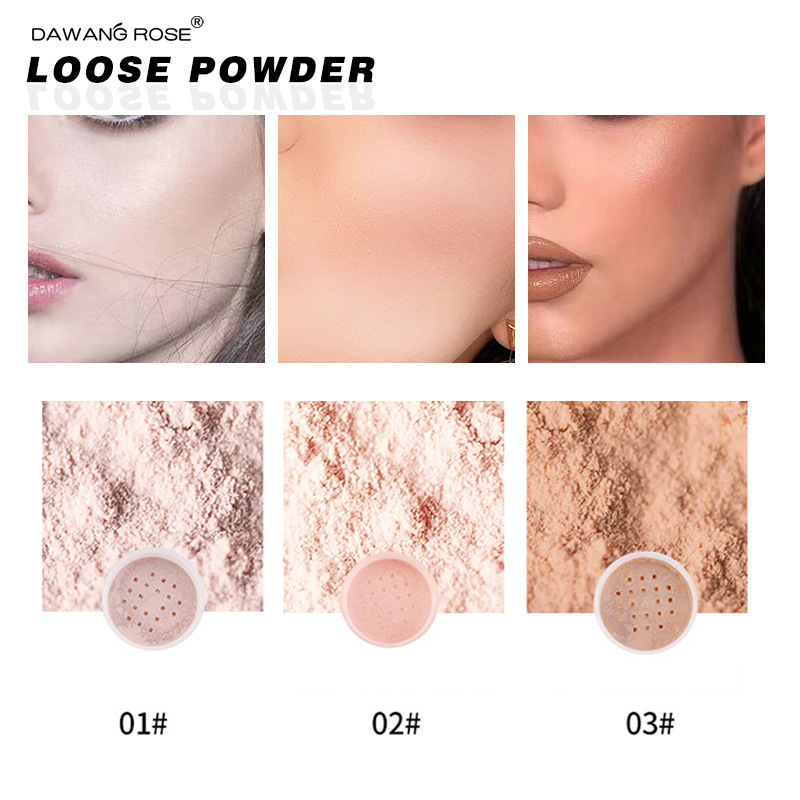 Neues loses Puder-Make-up, ölregulierend, natürlicher Abdeckstift, langanhaltend, mattierend, fixierend – Kosmetik_voghion.com