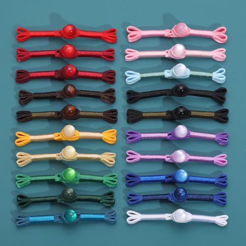 Chinese-style buttons: jade bead swallowtail buttons, straight buttons, cheongsam, Hanfu, Chinese-style decorative fabric buttons, national trend buttons for children.