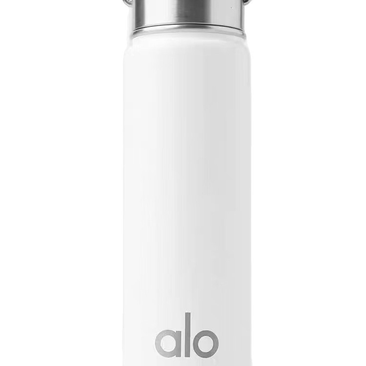 新款Alo WaterBottle316保温水瓶运动中保持水分旋盖手柄方便携带|undefined