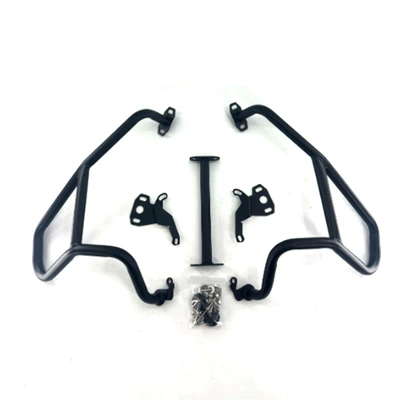 Suitable for Bmw 18-23 Models Waterbird R1250Gs Modified Upper and Lower Crash Bars, Anti-Fall Bars, Fuel Tank Bumper Accessories (Motorcycle bumper) - the-upper-guardrail-black-export-quality-can-be-installed-separately