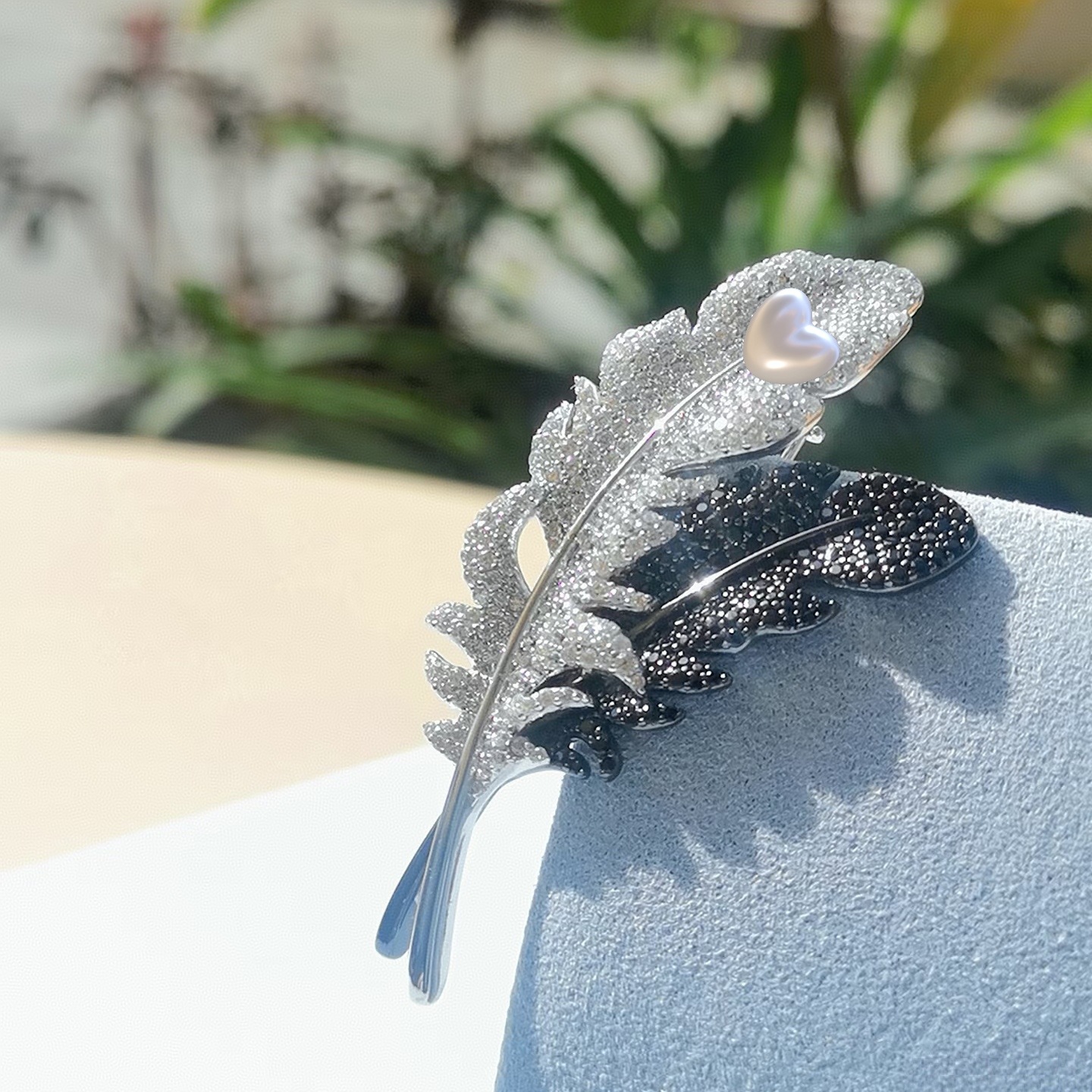 Feather Brooch Twin Brooch Love Wing Brooch Accessories Light Luxury Elegant Birthday Gift