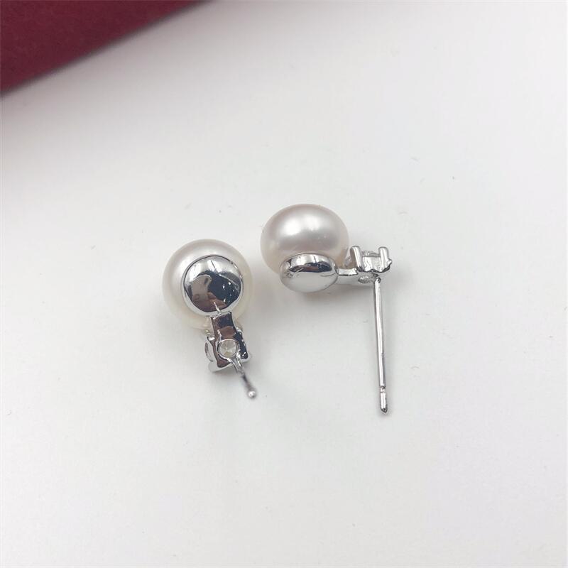 2g Weight Ear Studs Classification 1 Pair Quantity Wedding, Daily Occasion Pearl Pattern All Seasons Season Women's Gender Elegant, Simple Style Style 1 Pair Freshwater Pearl Earrings Pearl Ear Studs 3