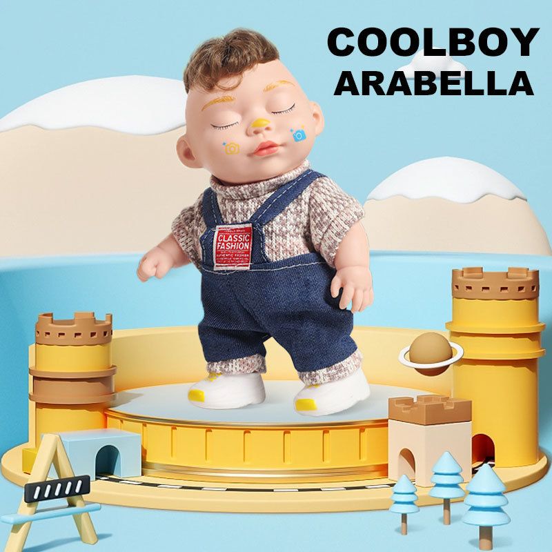 Cross-border Internet celebridad vinilo muñeca simulación muñeca moda Niño niña muñeca moda decoración regalo mano Oficina