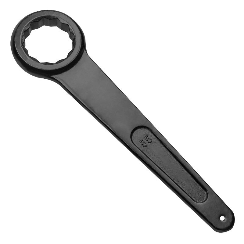 Jiutong Ventas de Fábrica negro llave abierta de una sola cabeza llave sólida herramientas de hardware