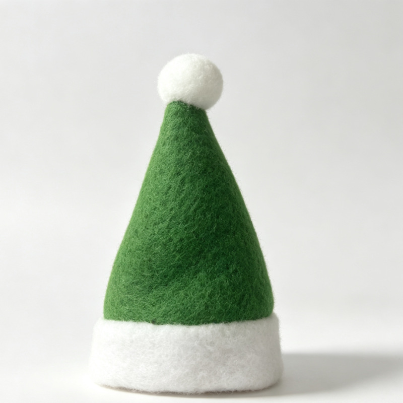 Mini sombrero de Navidad decoración sombrero de Navidad accesorios cubierta de cuchillo y tenedor de Navidad cubierta de cubierta
