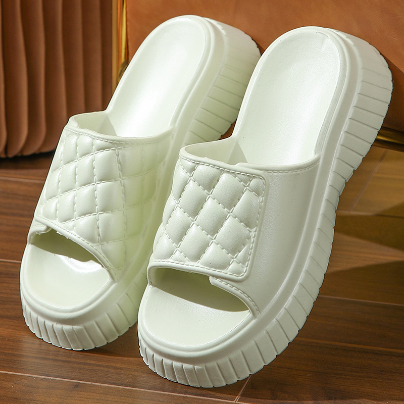 Women's Casual Solid Color Round Toe Slides Slippers display picture 18