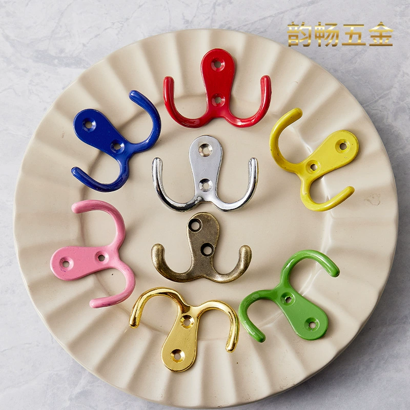 Yun Chang антикварный крючок из сплава крючок для шкафа украшения аксессуары двойной крючок 55*41 мм