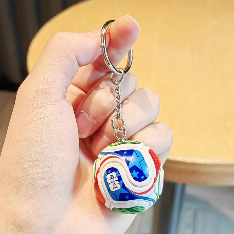 World Cup Creative Football Keychain Pendant Backpack Decoration Sports Souvenir 2026 World Cup Small Gift