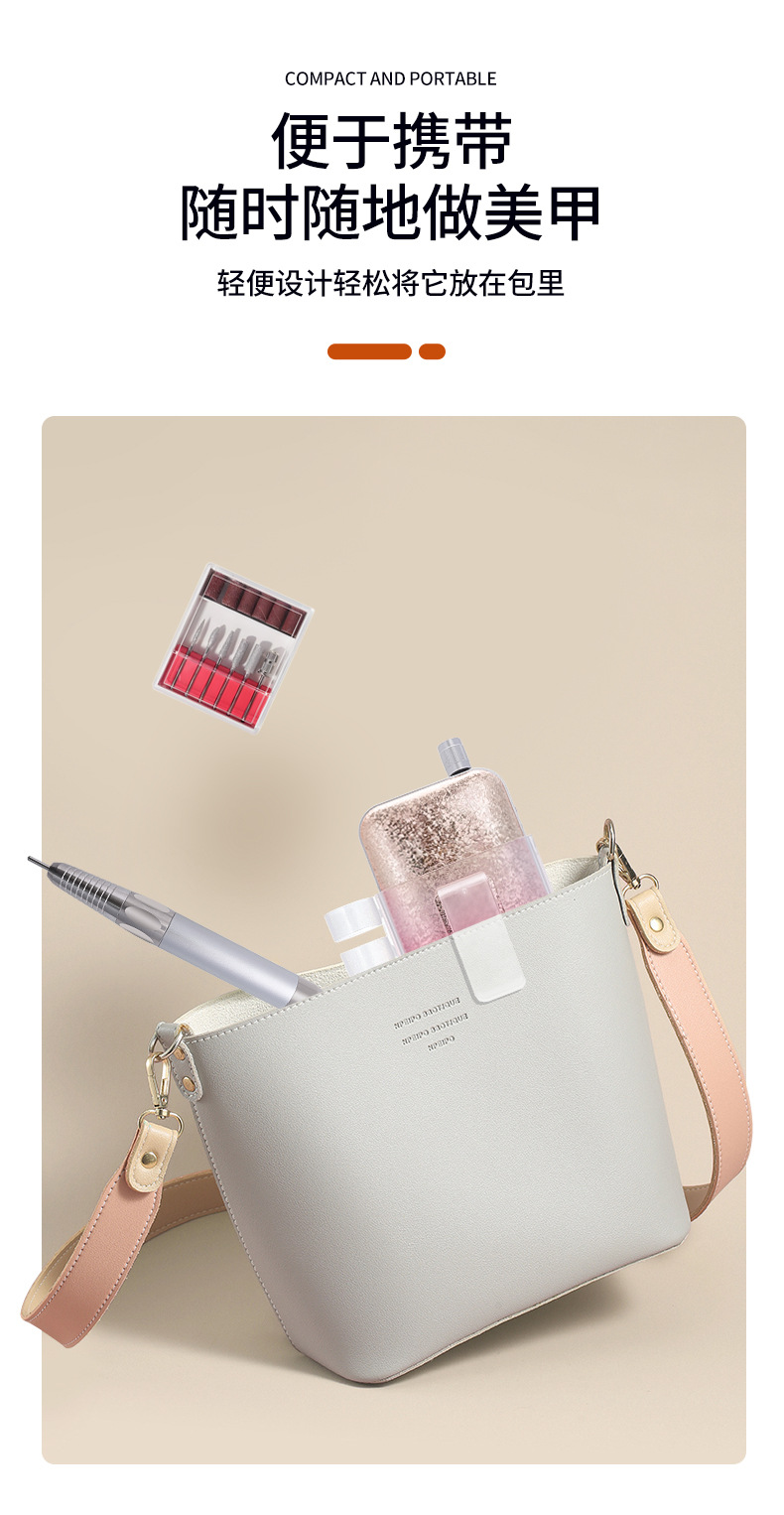 New P30 Cordless Battery Nail Polisher 35000 rpm Rechargeable Portable Electric Polisher Nail Remover