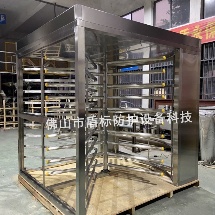 不锈钢旋转滚闸门 小区景区单位入口刷卡门禁旋转转闸 手动栅栏门