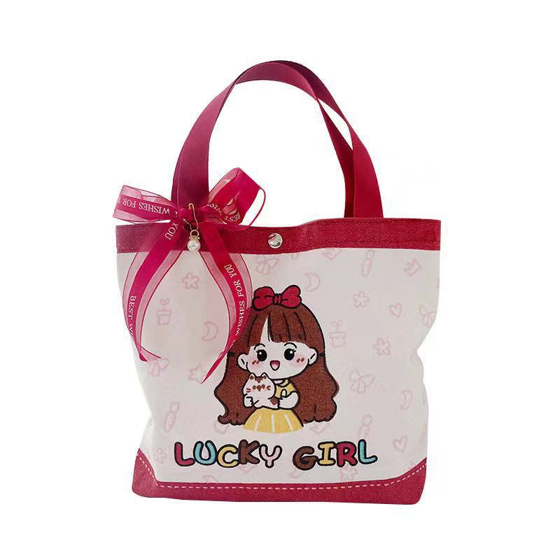 Canvas bag children's birthday canvas bag baby ten years old group…