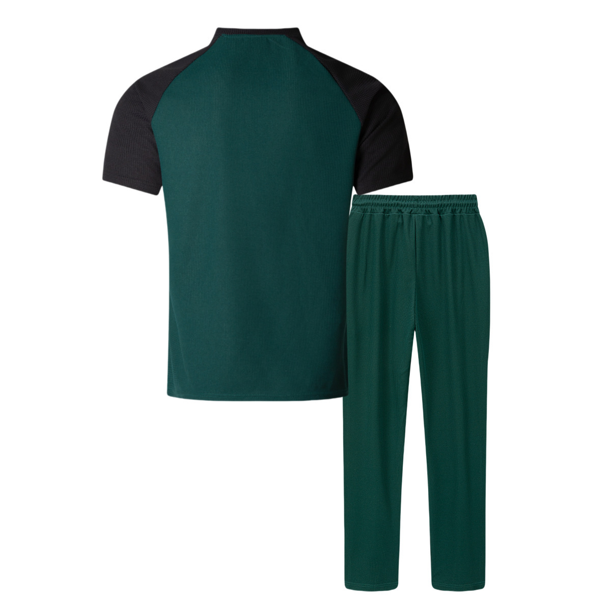 Ensemble décontracté homme t-shirt manches courtes et pantalon_voghion.com