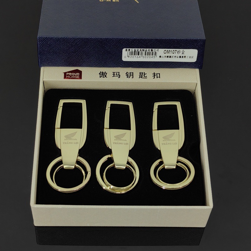 Omeida cuarenta cajas de regalo con tapa de cielo y tierra llavero en caja llavero colgante de llave en stock