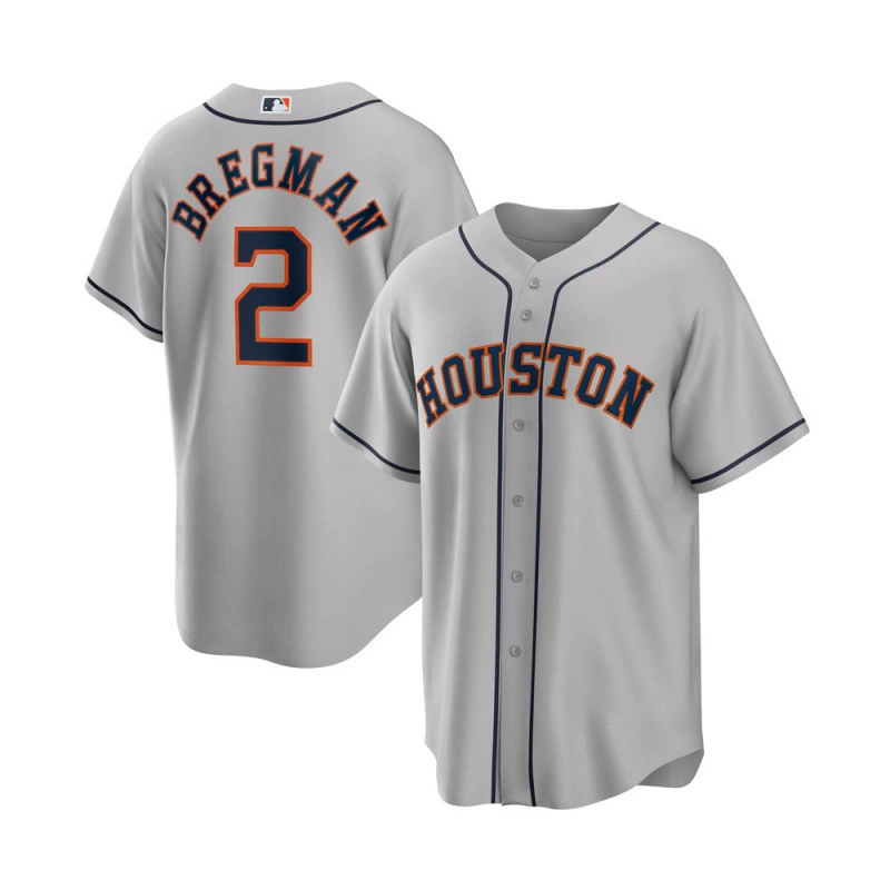 Его Astros Houston Astros кросс-бордер джерси 2#Брегман 27#Алтуве вышитая бейсбольная джерси